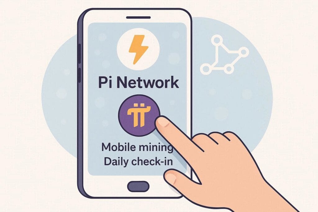 Como funciona a mineração no PI Network