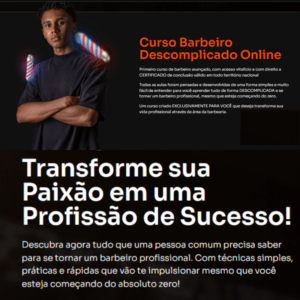 BARBEIRO DESCOMPLICADO