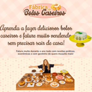 Fábrica de Bolos Caseiros - Chef Ísis Alvarez