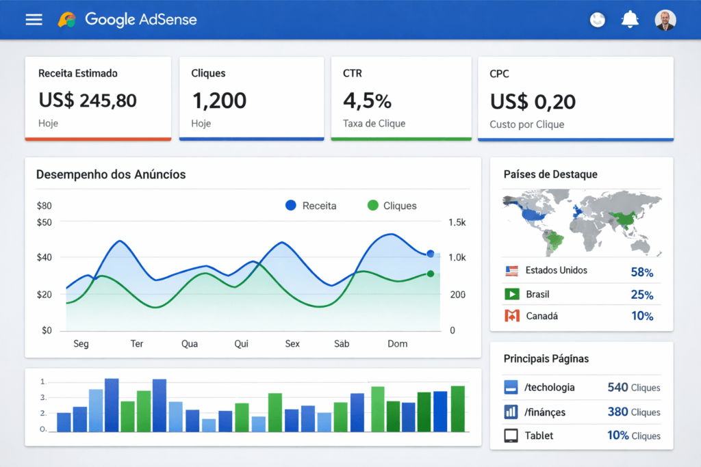 Como Monitorar e Melhorar Seus Resultados no Google AdSense