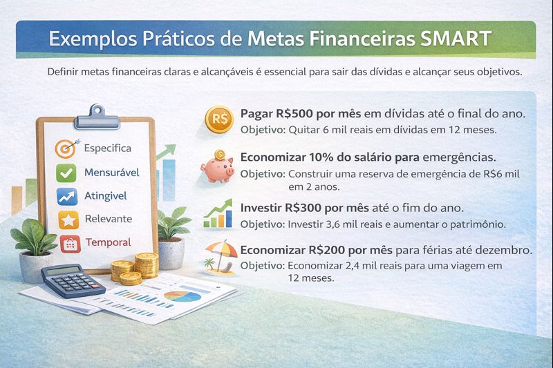 Metas SMART: A Importância de Metas Financeiras Específicas, Mensuráveis, Atingíveis, Relevantes e com Prazo
