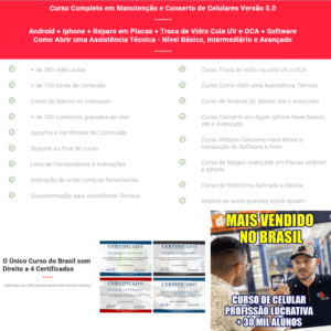 Curso Manutenção de Celulares