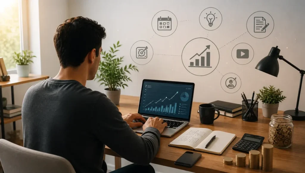 O que Hábitos Atômicos tem a ver com renda extra, empreendedorismo digital e desenvolvimento financeiro?