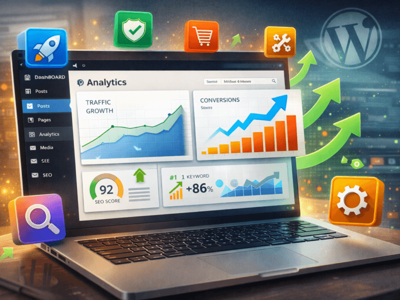 5 Plugins Premium WordPress para Potencializar Seu SEO, Desempenho e Conversões