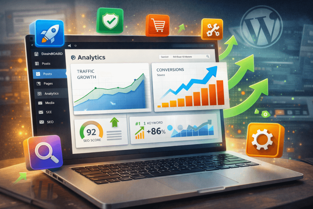 5 Plugins Premium WordPress para Potencializar Seu SEO, Desempenho e Conversões