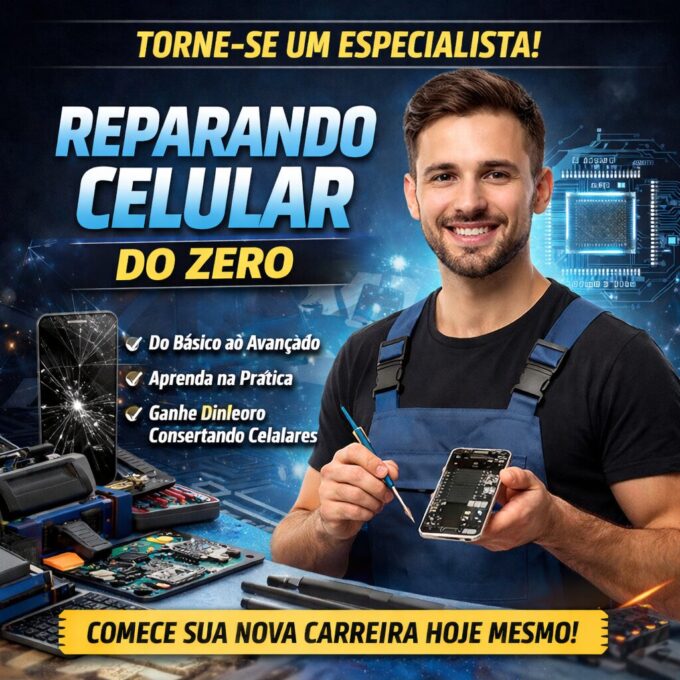REPARANDO CELULAR DO ZERO
