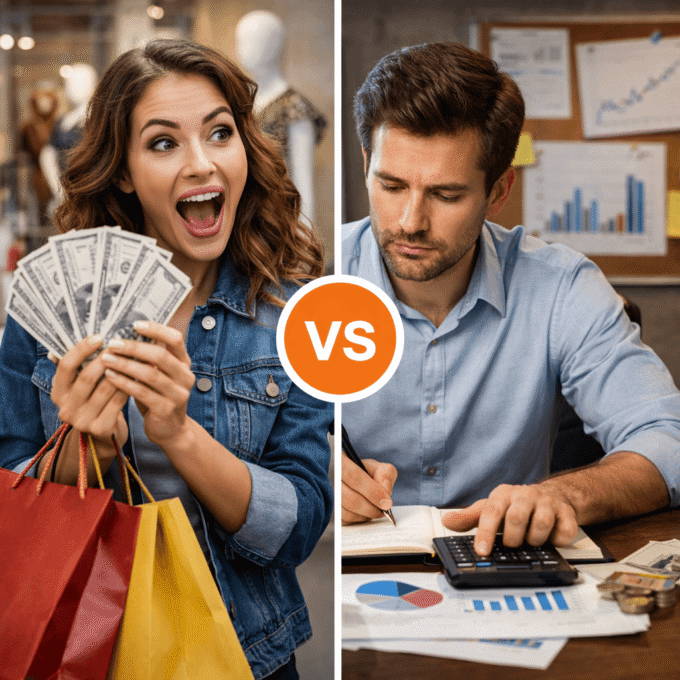 A diferença entre ganhar dinheiro e saber lidar com dinheiro