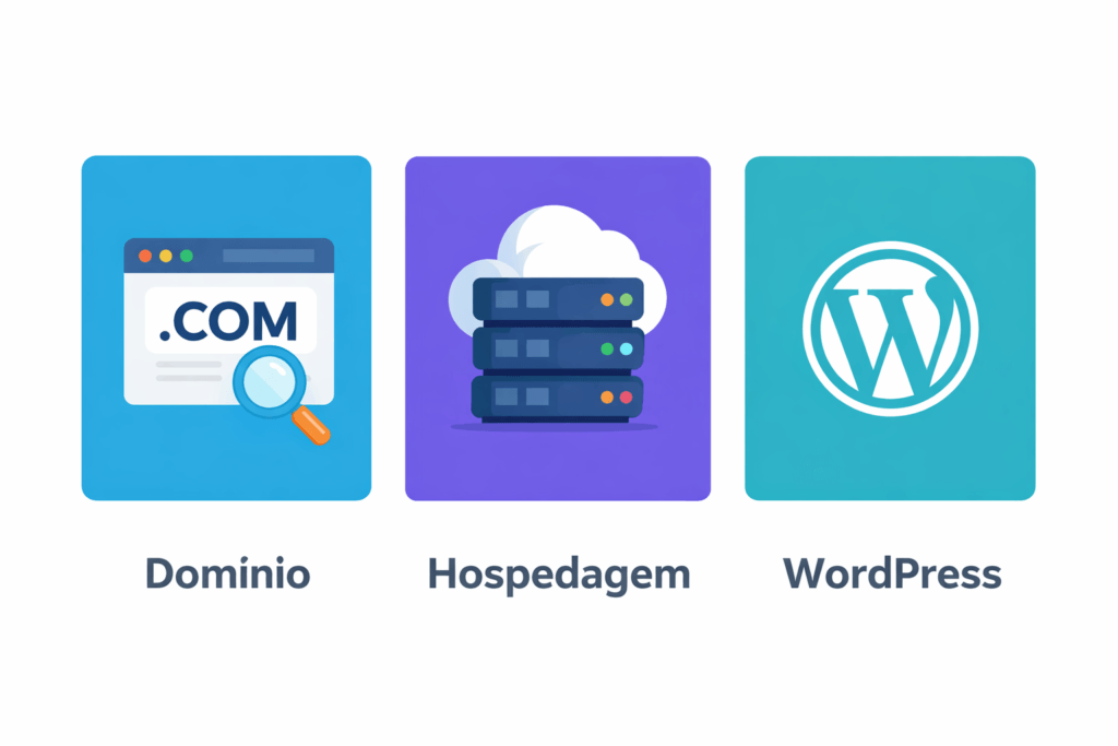 O Que Você Vai Precisar para Criar Seu Site no WordPress