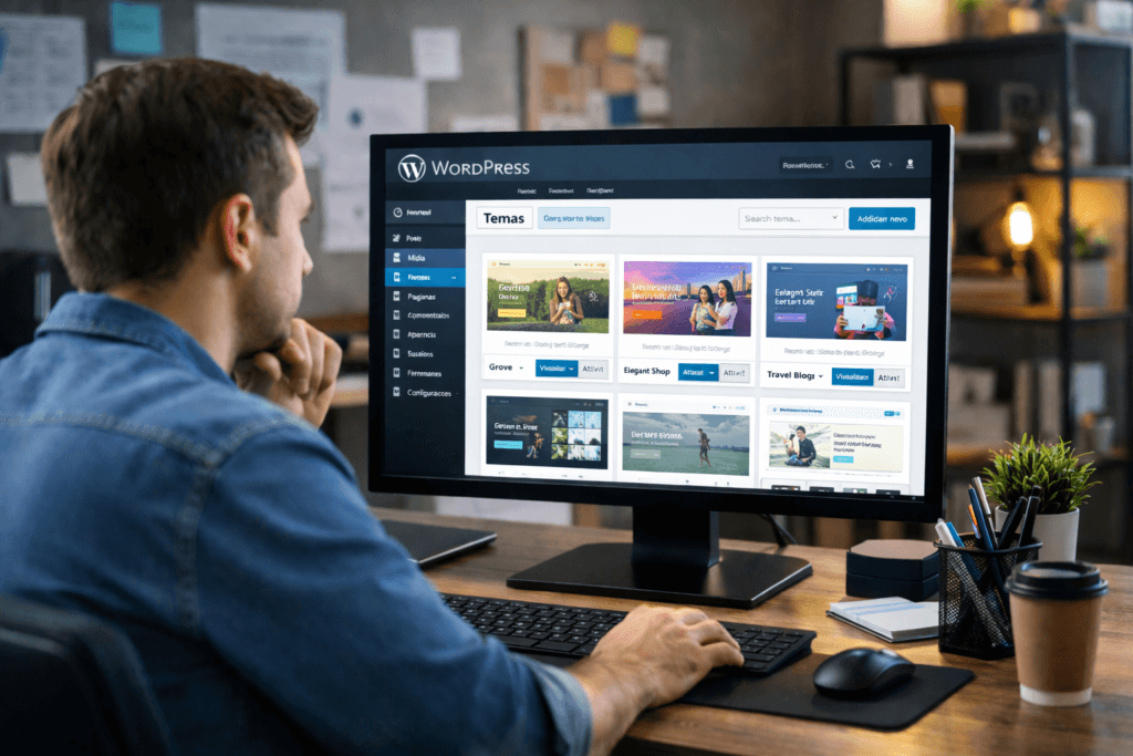 Escolhendo o Tema Ideal para o Seu Site Profissional