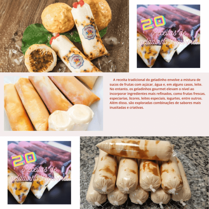 20 RECEITAS DE GELADINHO GOURMET