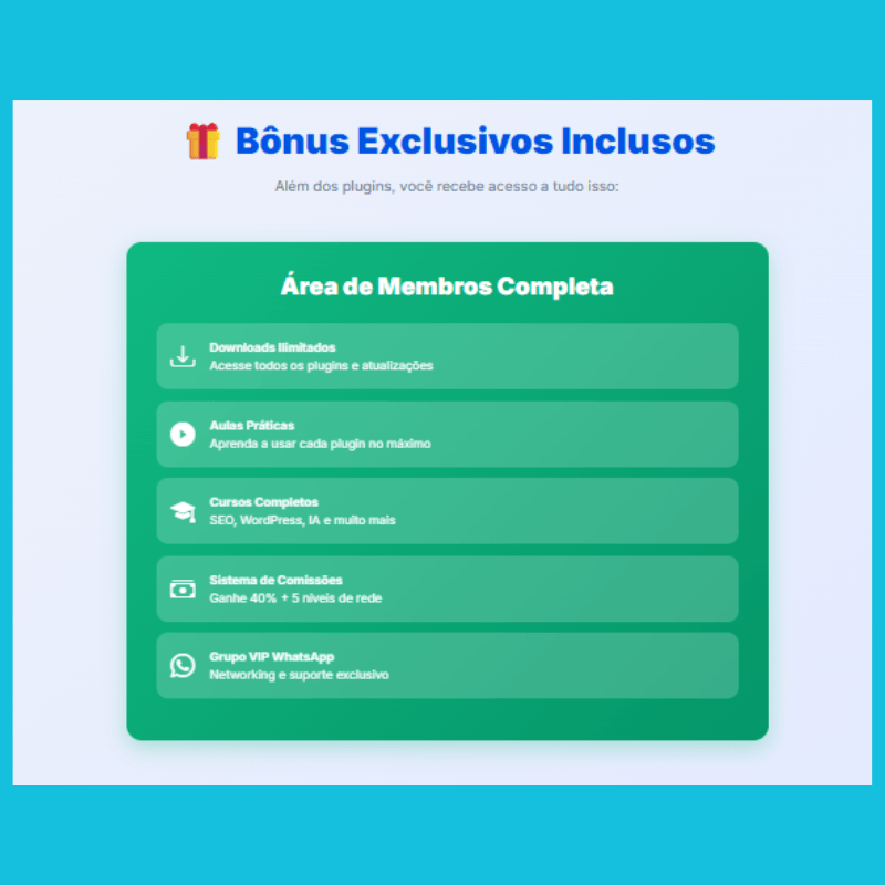 5 Plugins Premium WordPress