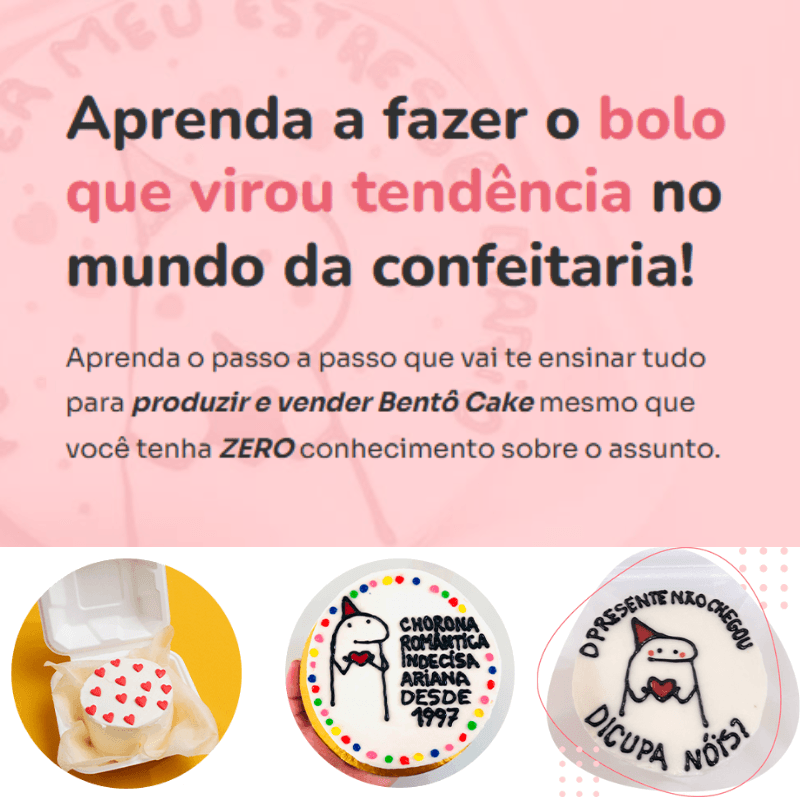 Curso de Bentô Cake