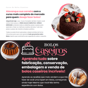 Curso de Bolos Caseiros