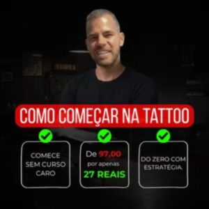 Ebook Comece no Tattoo com Estratégia Antes de Comprar sua Primeira Máquina