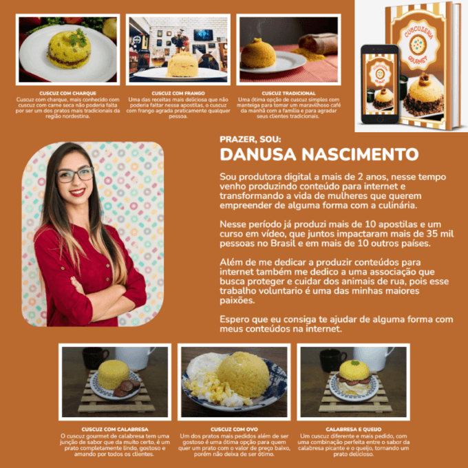 CUSCUZERIA GOURMET LUCRATIVO