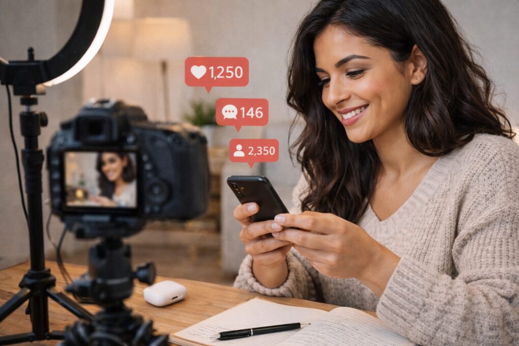 5ª Ideia – Criação de Conteúdo para Redes Sociais