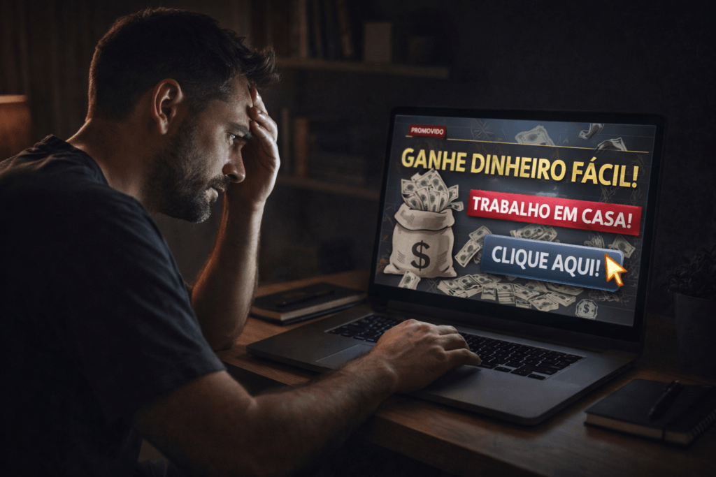 Problema: As Falsas Promessas de Ganhos Rápidos