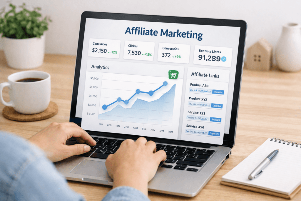 Como Ganhar Dinheiro Com Marketing de Afiliados: Sites Confiáveis em 2026