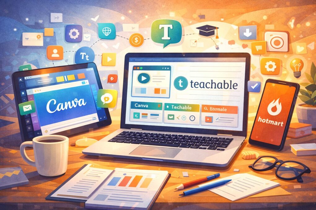 Ferramentas e Plataformas para Criar Seu Produto Digital