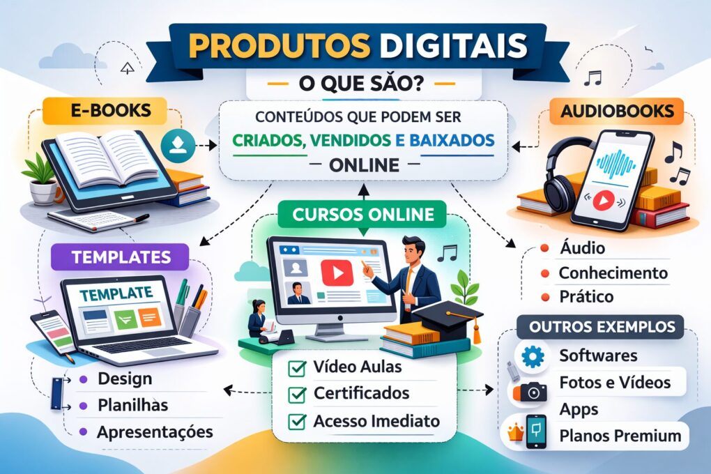 O Que São Produtos Digitais e Por Que Criá-los?