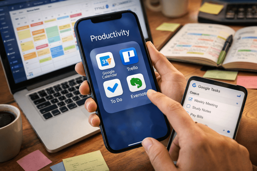 Ferramentas e Aplicativos Que Ajudam a Organizar Seu Tempo