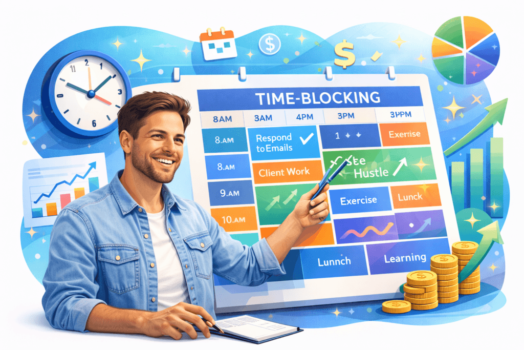 Por Que Organizar Seu Tempo é Crucial Para Criar Renda Extra
