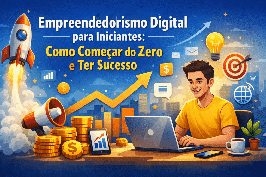 Empreendedorismo Digital para Iniciantes: Como Começar do Zero e Ter Sucesso