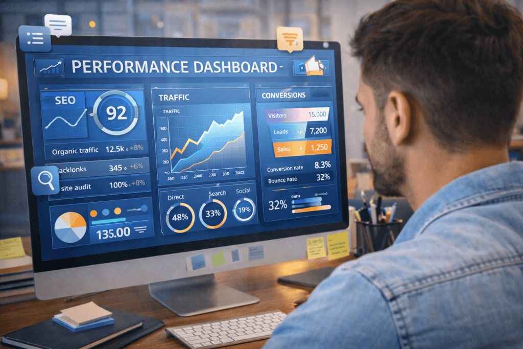Não Acompanhar as Métricas e Resultados