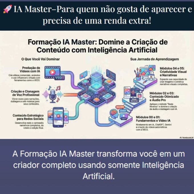 IA Master – Criação de Conteúdo com Inteligência Artificial