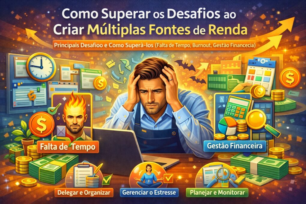 Como Superar os Desafios ao Criar Múltiplas Fontes de Renda