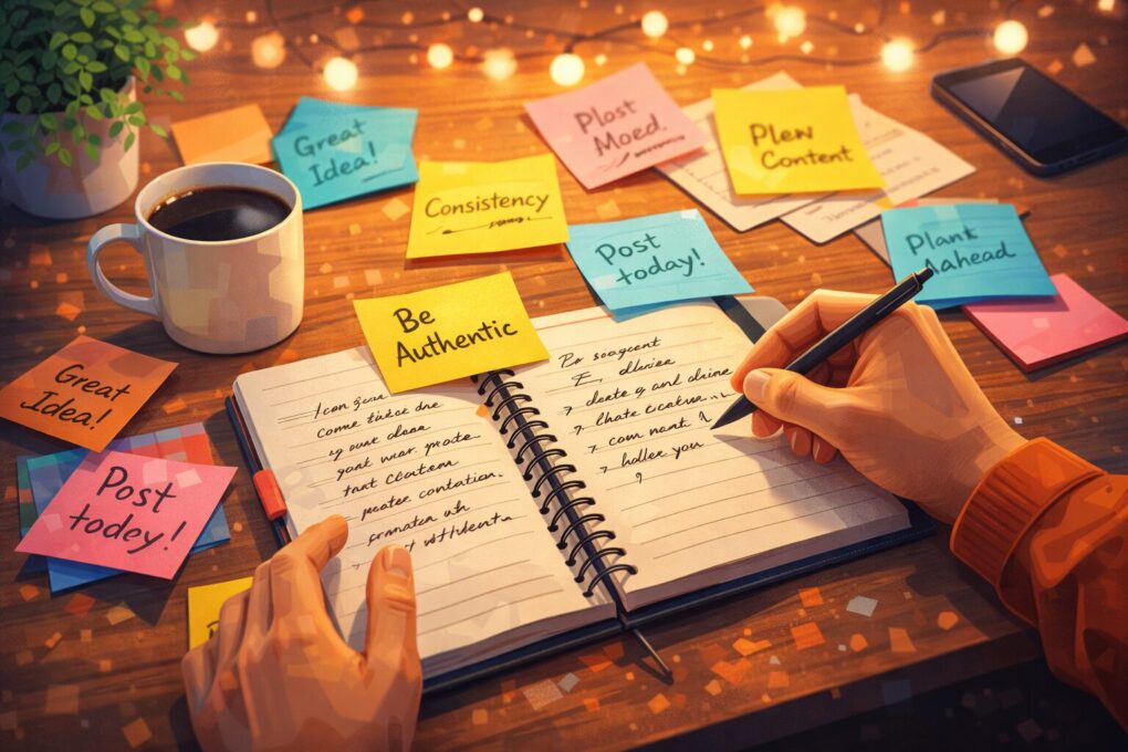 Crie um Conteúdo Consistente e Autêntico