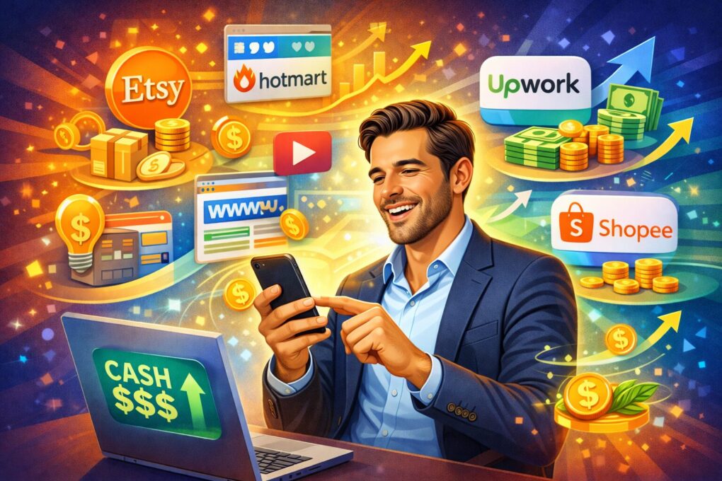 Fontes de Renda Extra Online: Como Aproveitar a Internet a Seu Favor