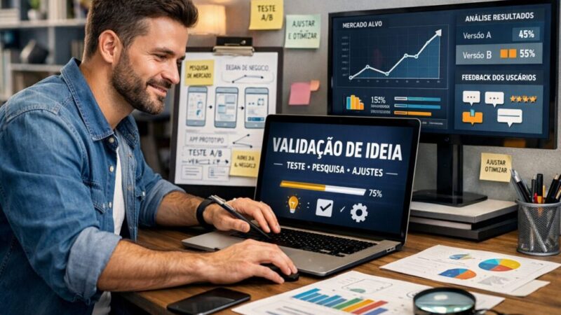 Como Validar Sua Ideia de Negócio Digital Antes de Começar: O Guia Completo para Empreendedores de Sucesso