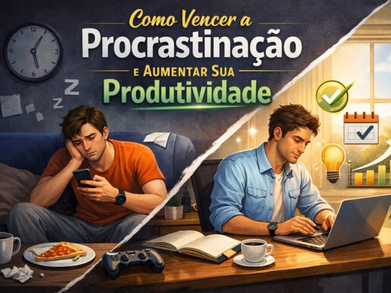 Como Vencer a Procrastinação e Aumentar Sua Produtividade