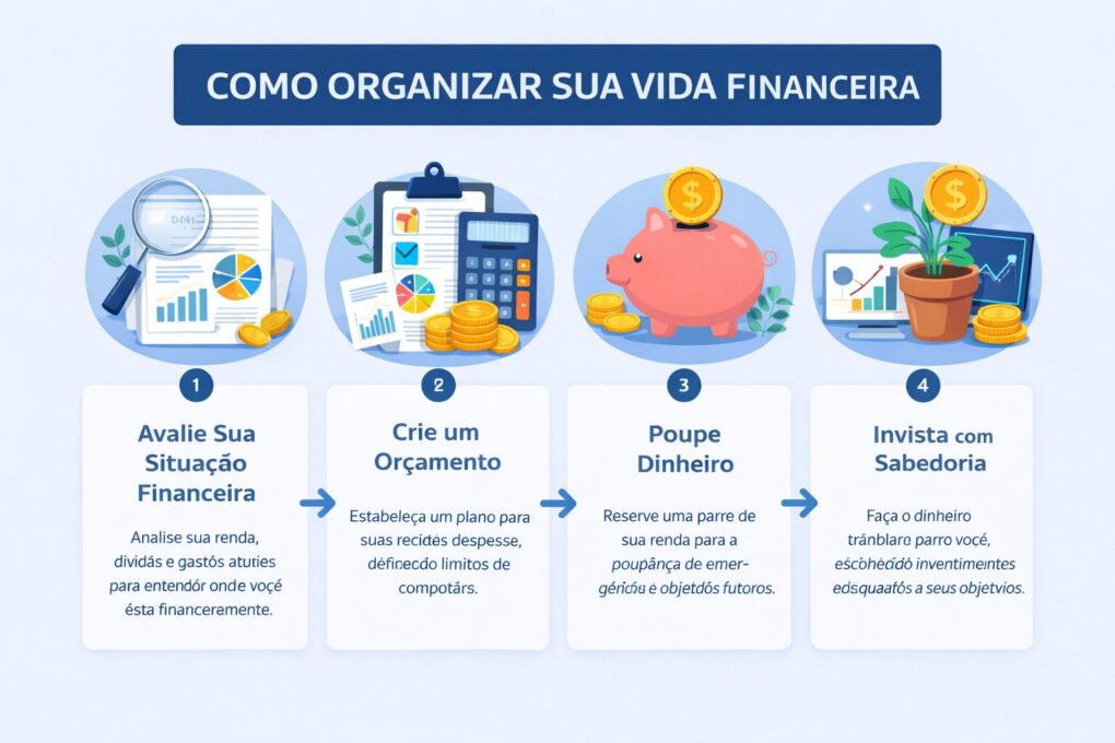 Passo a Passo para Organizar Sua Vida Financeira