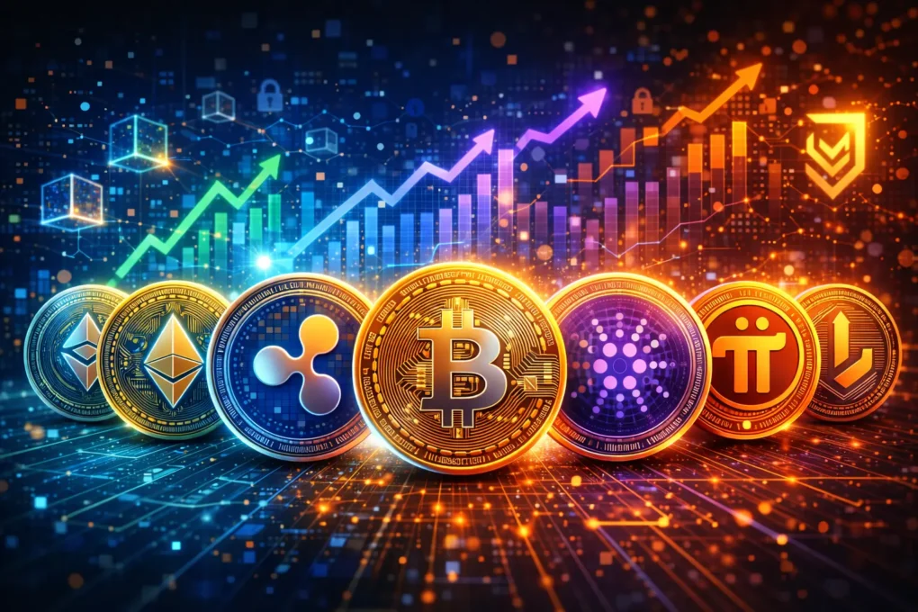 Lista de criptomoedas populares