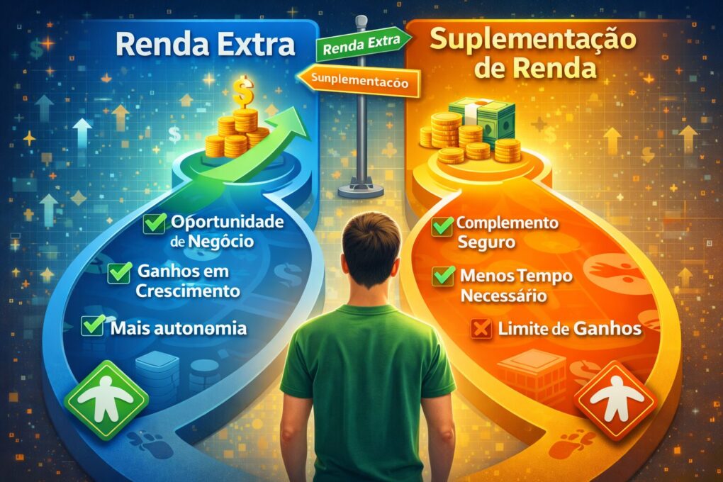 Renda Extra e Suplementação de Renda: Qual a Diferença?