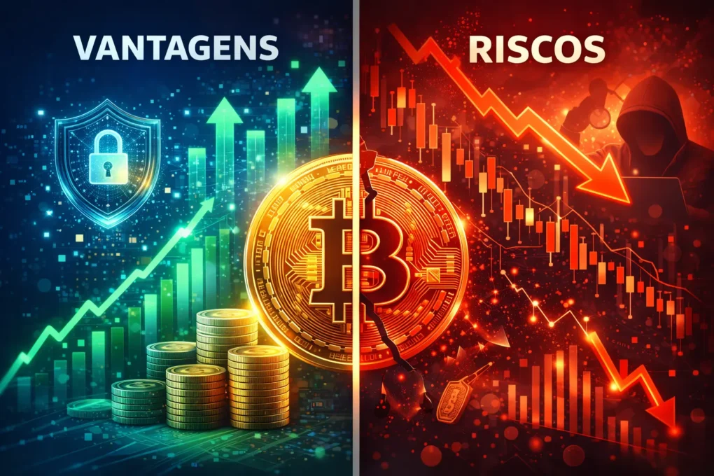 Vantagens e Riscos das Criptomoedas: O que Você Precisa Saber