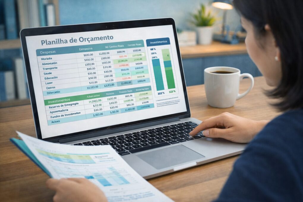 Passo 3 – Criando um Orçamento Financeiro