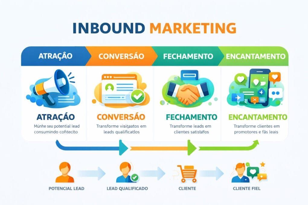 As Fases do Inbound Marketing
