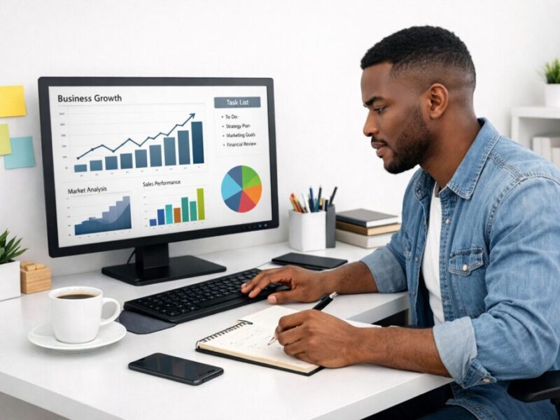 Empreendedorismo Digital para Iniciantes: Como Manter o Foco e Evitar a Sobrecarga de Tarefas