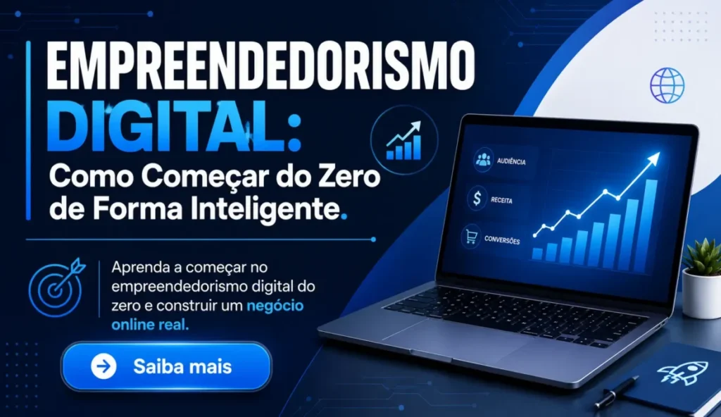 Empreendedorismo digital Como Começar do Zero de Forma Inteligente. na parte superior - 450x260
