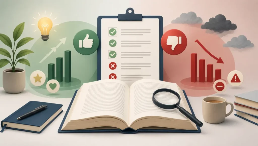 Pontos positivos e negativos do livro Mindset