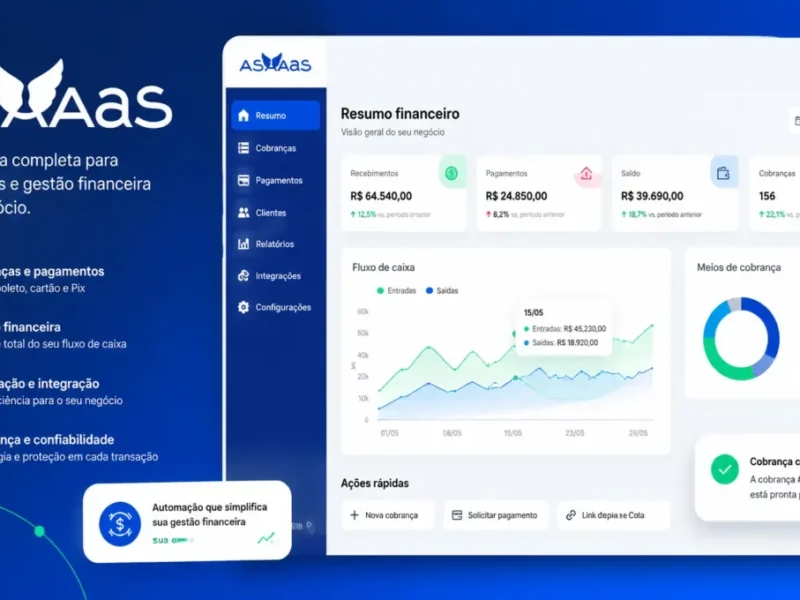 Tudo sobre Asaas: a plataforma que automatiza cobranças e gestão financeira