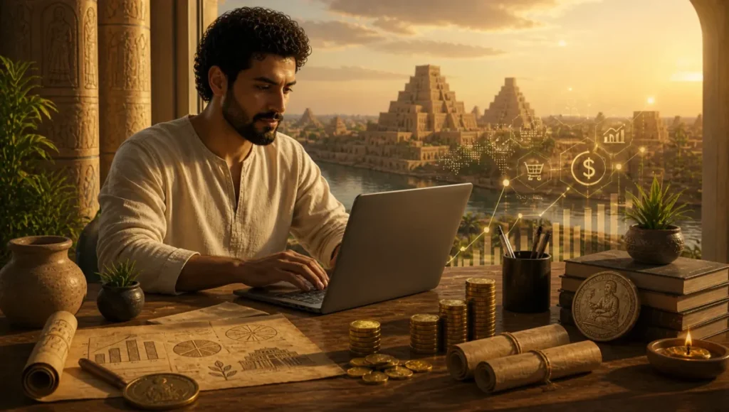 O que O Homem Mais Rico da Babilônia tem a ver com renda extra, empreendedorismo digital e desenvolvimento financeiro?