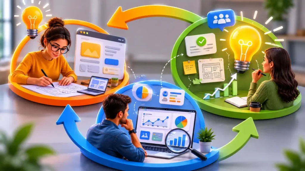 ciclo construir medir aprender da Startup Enxuta