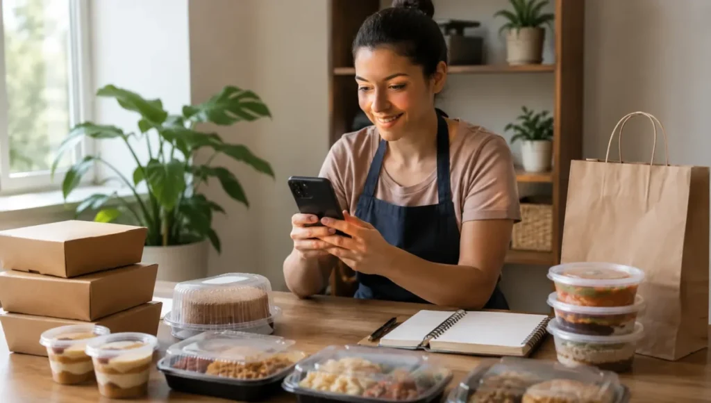Divulgando cardápio de comida no WhatsApp Instagram TikTok e Kwai