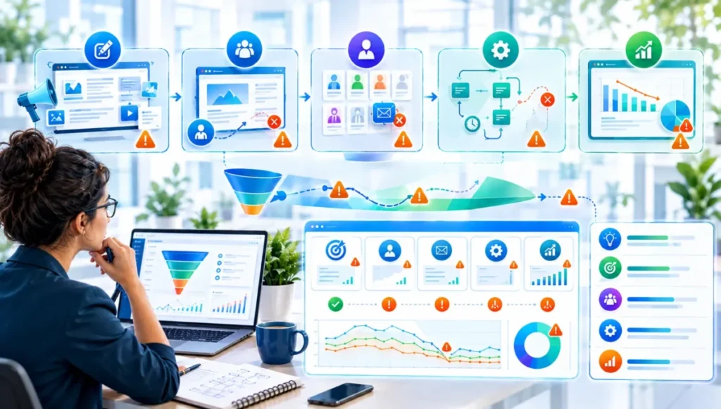 Erros que prejudicam estratégias de Inbound Marketing e geração de resultados