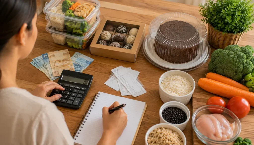 Custos para calcular preço de comida para vender