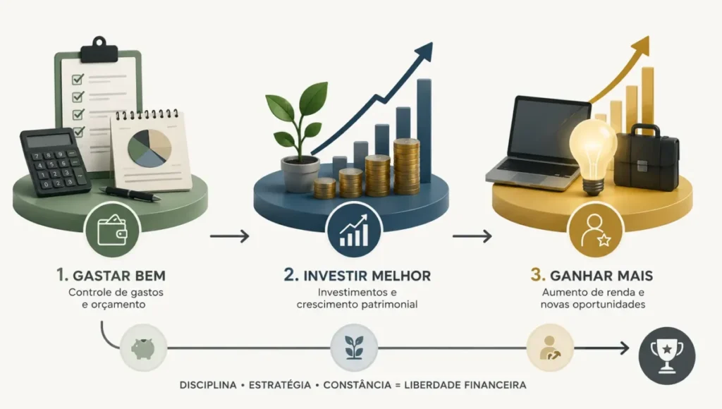 Livro Do Mil ao Milhão vale a pena? - gastar bem investir melhor e ganhar mais